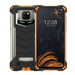 [HK Warehouse] DOOGEE S88 Pro Rugged Phone,  6GB+128GB, IP68/IP69K Waterproof Dustproof Shockproof, MIL-STD-810G, 10000mAh Battery, Triple Back Cameras Fingerprint Identification, 6.3 inch Android 10.0 MTK6771T Helio P70 Octa Core up to 2.0GHz, Network: 4G, NFC, OTG, SOS, Wireless Charging(Orange)