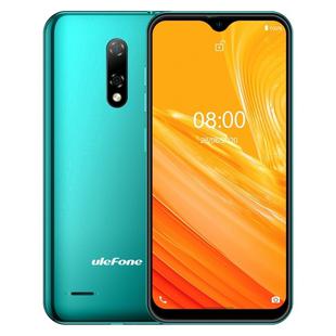 [HK Warehouse] Ulefone Note 8, 2GB+16GB, Dual Rear Cameras, Face ID Identification, 5.5 inch Android 10.0 GO MKT6580 Quad-core up to 1.3GHz, Network: 3G, Dual SIM (Green)