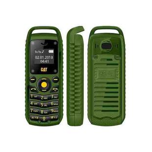 Mini B25 Headphone Mobile Phone, Hands Free Bluetooth Dialer Headphone, MP3 Music, Dual SIM, Network: 2G(Green)