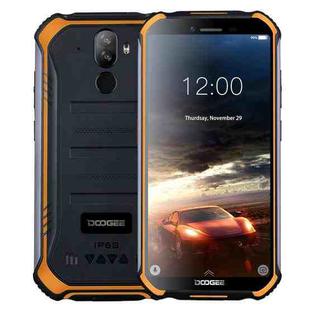 [HK Warehouse] DOOGEE S40 Rugged Phone, 3GB+32GB, IP68/IP69K Waterproof Dustproof Shockproof, MIL-STD-810G, 4650mAh Battery, Dual Back Cameras, Face & Fingerprint Identification, 5.5 inch Android 9.0 Pie MTK6739 Quad Core up to 1.5GHz, Network: 4G, NFC(Orange)
