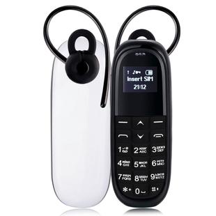 AIEK KK1 Mini Mobile Phone, Russian Keyboard, Hands Free Bluetooth Dialer Headphone, MTK6261DA, Anti-Lost, Single SIM, Network: 2G