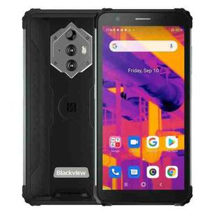[HK Warehouse] Blackview BV6600 Pro Thermal Rugged Phone, 4GB+64GB, Dual Back Cameras, IP68/IP69K/MIL-STD-810G Waterproof Dustproof Shockproof, 8580mAh Battery, 5.7 inch Android 11.0 MTK6765V/CA Helio P35 Octa Core up to 2.3GHz, OTG, NFC,Network: 4G(Black)