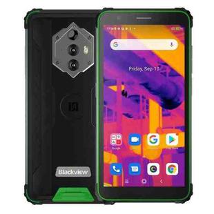 [HK Warehouse] Blackview BV6600 Pro Thermal Rugged Phone, 4GB+64GB, Dual Back Cameras, IP68/IP69K/MIL-STD-810G Waterproof Dustproof Shockproof, 8580mAh Battery, 5.7 inch Android 11.0 MTK6765V/CA Helio P35 Octa Core up to 2.3GHz, OTG, NFC,Network: 4G(Green)