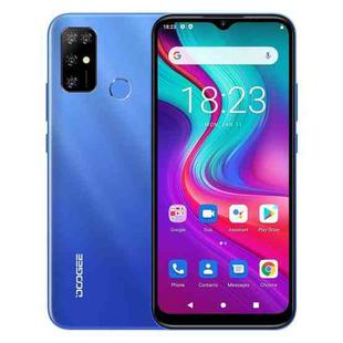 [HK Warehouse] DOOGEE X96, 2GB+32GB, Quad Back Cameras, 5400mAh Battery,  Face ID& Fingerprint Identification, 6.52 inch Android 11 GO SC9863A Octa-Core 28nm up to 1.6GHz, Network: 4G, Dual SIM(Blue)