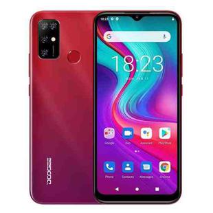 [HK Warehouse] DOOGEE X96, 2GB+32GB, Quad Back Cameras, 5400mAh Battery,  Face ID& Fingerprint Identification, 6.52 inch Android 11 GO SC9863A Octa-Core 28nm up to 1.6GHz, Network: 4G, Dual SIM(Red)