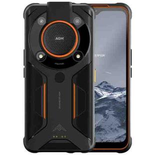 [HK Warehouse] AGM Glory G1 SE US Version 5G Rugged Phone, 8GB+128GB, Dual Back Cameras, IP68/IP69K/810H Waterproof Dustproof Shockproof, Fingerprint Identification, 6200mAh Battery, 6.53 inch Android 11 Qualcomm Snapdragon 480 5G Octa Core 8nm up to 2.0GHz, Network: 5G, OTG, NFC(Orange)