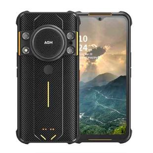 [HK Warehouse] AGM H5 Rugged Phone, Night Vision Camera, 4GB+64GB, Triple Back Cameras, IP68/IP69K/810H Waterproof Dustproof Shockproof, Fingerprint Identification, 7000mAh Battery, 6.517 inch Android 12 MTK6765 Octa Core up to 2.3GHz, Network: 4G, OTG, NFC(Black)