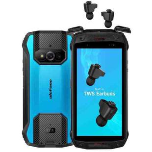 [HK Warehouse] Ulefone Armor 15 Rugged Phone, 6GB+128GB, uBuds Inside, Dual Back Cameras, IP68/IP69K Waterproof Dustproof Shockproof, Side Fingerprint Identification, 6600mAh Battery, 5.45 inch Android 12 MediaTek Helio G35 Octa Core up to 2.3GHz, Network: 4G, OTG, NFC, Global Version with Google Play(Blue)