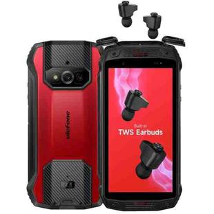 [HK Warehouse] Ulefone Armor 15 Rugged Phone, 6GB+128GB, uBuds Inside, Dual Back Cameras, IP68/IP69K Waterproof Dustproof Shockproof, Side Fingerprint Identification, 6600mAh Battery, 5.45 inch Android 12 MediaTek Helio G35 Octa Core up to 2.3GHz, Network: 4G, OTG, NFC, Global Version with Google Play(Red)