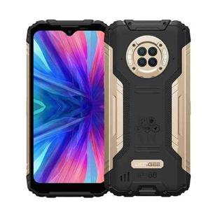 [HK Warehouse] DOOGEE S96 GT Rugged Phone, Night Vision Camera, 8GB+256GB, IP68/IP69K Waterproof Dustproof Shockproof, 6350mAh Battery, Quad Back Cameras, Side Fingerprint Identification, 6.22 inch Android 12 MTK Helio G95 Octa Core up to 2.1GHz, Network: 4G, NFC, OTG, Global Version with Google Play(Gold)