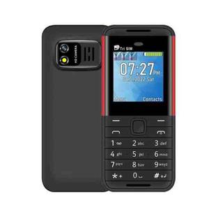 SERVO BM5310 Mini Mobile Phone, English Key, 1.33 inch, MTK6261D, 21 Keys, Support Bluetooth, FM, Magic Sound, Auto Call Record, GSM, Triple SIM (Black Red)