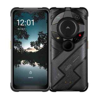 [HK Warehouse] AGM G2 Guardian 5G EU Version Rugged Phone,  500m Thermal Monocular & Infrared Night Vision Camera, 8GB+256GB, 108MP Triple Back Cameras, IP68/IP69K/810H Waterproof Dustproof Shockproof, Side Fingerprint Identification, 7000mAh Battery, 6.58 inch Android 12 Qualcomm QCM6490 Octa Core, Network: 5G, OTG, NFC, Support Wireless Charging(Black)