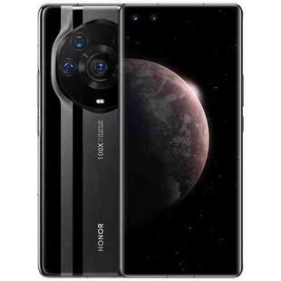 Honor Magic3 Pro+ 5G ELZ-AN20, 64MP Camera, 12GB+512GB, China Version, Quad Back Cameras + Dual Front Cameras, 3D Face ID & Screen Fingerprint Identification, 4600mAh Battery, 6.76 inch Magic UI 5.0 (Android 11) Snapdragon 888 Plus Octa Core up to 3.0GHz, Network: 5G, OTG, NFC, Support Wireless Charging Function, Not Support Google Play(Black)