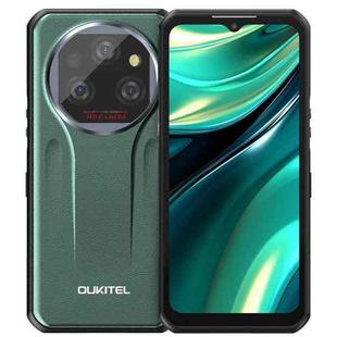 [HK Warehouse] Oukitel WP39 5G Rugged Phone, 6GB+256GB, Night Vision, Fingerprint Identification, 6.6 inch MediaTek Dimensity 6100+ Octa Core, NFC, OTG, Network: 5G (Green)