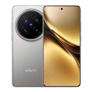 vivo X200 Pro, 12GB+256GB, Face ID / Screen Fingerprint Identification, 6.78 inch Android 15 Dimensity 9400 Octa Core, OTG, NFC, Network: 5G, Support Google Play (Titanium Color)