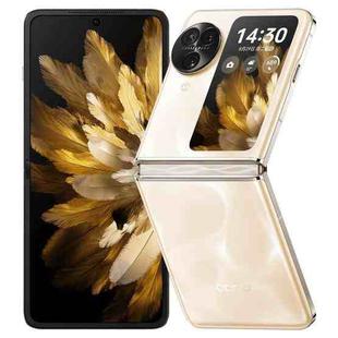 OPPO Find N3 Flip AI, 12GB+512GB, Face ID & Side Fingerprint Identification, 6.8 inch + 3.26 inch Screen ColorOS 13.2 Dimensity 9200 Octa Core, Network: 5G (Gold)