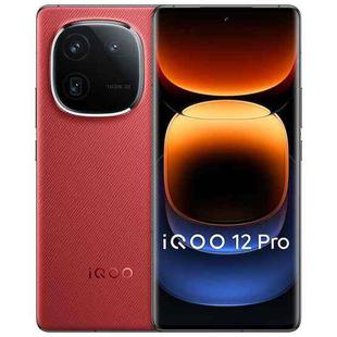 vivo iQOO 12 Pro, Triple Back Cameras, 16GB+512GB, Face ID / Fingerprint Identification, 6.78 inch Android 14 OriginOS 4 Snapdragon 8 Gen 3 Octa Core, OTG, NFC, Network: 5G, Support Google Play (Red)