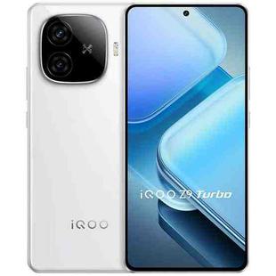 vivo iQOO Z9 Turbo, Dual Back Cameras, 16GB+512GB, Face ID Screen Fingerprint Identification, 6.78 inch Android 14.0 OriginOS 4 Snapdragon 8s Gen 3 Octa Core 3.0GHz, OTG, NFC, Network: 5G, Support Google Play (White)