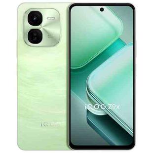 vivo iQOO Z9x, Dual Back Cameras, 8GB+256GB, Face ID Screen Fingerprint Identification, 6.72 inch Android 14.0 OriginOS 4 Snapdragon 6 Gen 1 Octa Core 2.2GHz, OTG, Network: 5G, Support Google Play (Light Green)