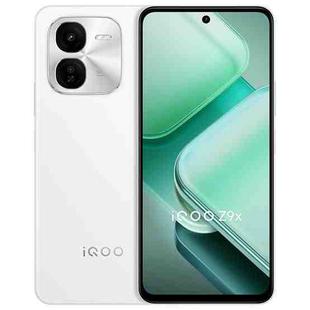 vivo iQOO Z9x, Dual Back Cameras, 8GB+256GB, Face ID Screen Fingerprint Identification, 6.72 inch Android 14.0 OriginOS 4 Snapdragon 6 Gen 1 Octa Core 2.2GHz, OTG, Network: 5G, Support Google Play (White)