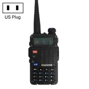 BaoFeng BF-F8HP 8W Dual Band Two-Way Radio VHF UHF Handheld Walkie Talkie, US Plug(Black)