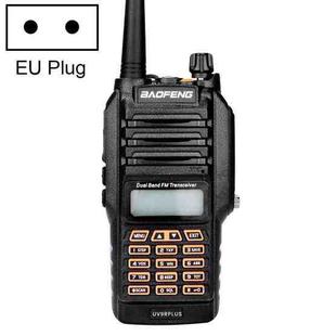 BaoFeng BF-UV9Rplus 8W Waterproof Dual Band Radio Handheld Antenna Walkie Talkie, EU Plug