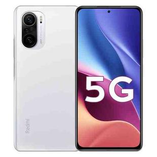 Xiaomi Redmi K40 5G, 48MP Camera, 6GB+128GB, Triple Back Cameras, 4520mAh Battery, Fingerprint Identification, 6.67 inch Pole Notch MIUI 12 (Android 11) Qualcomm Snapdragon 870 Octa Core up to 3.2GHz, Network: 5G, Dual SIM, NFC, IR(White)