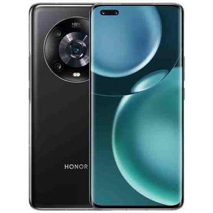 Honor Magic4 Pro 5G LGE-AN10, 12GB+256GB, China Version, Triple Back Cameras + Dual Front Cameras, 3D Face ID & Screen Fingerprint Identification, 4600mAh Battery, 6.81 inch Magic UI 6.0 (Android 12) Snapdragon 8 Gen 1 Octa Core up to 2.995GHz, Network: 5G, OTG, NFC, Support Wireless Charging Function, Not Support Google Play (Jet Black)