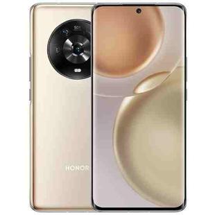 Honor Magic4 5G LGE-AN00, 8GB+256GB, China Version, Triple Back Cameras, Face ID & Screen Fingerprint Identification, 4800mAh Battery, 6.81 inch Magic UI 6.0 (Android 12) Snapdragon 8 Gen 1 Octa Core up to 2.995GHz, Network: 5G, OTG, NFC, Not Support Google Play (Gold)