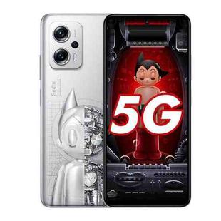 Xiaomi Redmi Note 11T Pro+ Astro Boy Limited Edition 5G, 64MP Camera, 8GB+256GB, Triple Back Cameras, 4400mAh Battery, Side Fingerprint Identification, 6.6 inch MIUI 13 Dimensity 8100 5nm Octa Core up to 2.85GHz, NFC, Network: 5G, Dual SIM, Support Google Play (Silver)