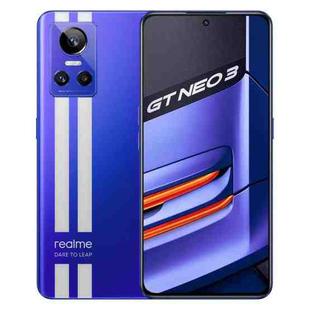 Realme GT Neo3 5G, 50MP Cameras, 12GB+256GB, Triple Back Cameras, Screen Fingerprint Identification, 4500mAh Battery, 150W Second Flash Charge, 6.7 inch Realme UI 3.0 / Android 12 MediaTek Dimensity 8100 5G Octa Core up to 2.85GHz, Network: 5G, NFC, Support Google Play (Blue)