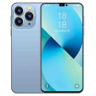 i14 Pro Max N85+, 2GB+16GB, 6.3 inch Screen, Face Identification, Android 6.0 Spreadtrum 7731G Quad Core, Network: 3G, Dual SIM,  with 64GB TF Card(Blue)