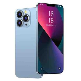 i13 Pro Max N83, 2GB+8GB, 6.1 inch Notch Screen, Face Identification, Android 6.0 Spreadtrum 7731G Quad Core, Network: 3G, Dual SIM,  with 64GB TF Card(Blue)
