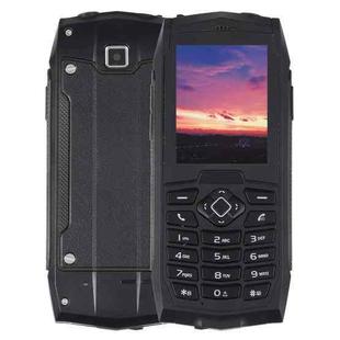 Rugtel R1C Rugged Phone, IP68 Waterproof Dustproof Shockproof, 2.4 inch, MTK6261D, 2000mAh Battery, SOS, FM, Dual SIM(Black)