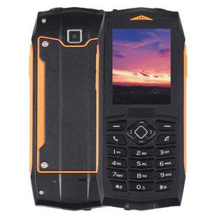 Rugtel R1C Rugged Phone, IP68 Waterproof Dustproof Shockproof, 2.4 inch, MTK6261D, 2000mAh Battery, SOS, FM, Dual SIM(Orange)