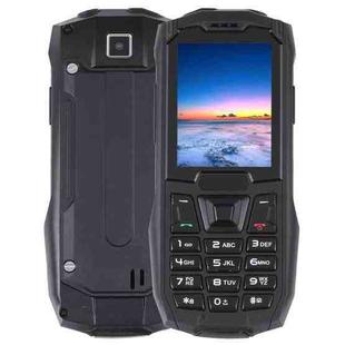 Rugtel R2C Rugged Phone, IP68 Waterproof Dustproof Shockproof, 2.4 inch, MTK6261D, 2500mAh Battery, SOS, FM, Dual SIM(Black)