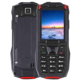 Rugtel R2C Rugged Phone, IP68 Waterproof Dustproof Shockproof, 2.4 inch, MTK6261D, 2500mAh Battery, SOS, FM, Dual SIM(Red)