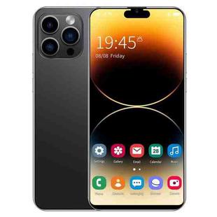 i14 Pro Max N85, 1GB+8GB, 6.1 inch Screen, Face Identification, Android 8.1 MTK6580A Quad Core, Network: 3G, Dual SIM (Black)