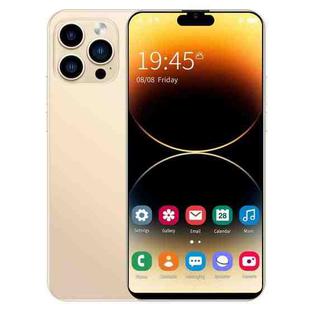 i14 Pro Max N85, 1GB+8GB, 6.1 inch Screen, Face Identification, Android 8.1 MTK6580A Quad Core, Network: 3G, Dual SIM (Gold)