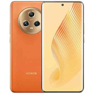 Honor Magic5 5G PGT-AN00, 16GB+512GB, China Version, Triple Back Cameras, Screen Fingerprint Identification, 5100mAh Battery, 6.73 inch Magic UI 7.1 (Android 13) Snapdragon 8 Gen2 Octa Core up to 3.19GHz, Network: 5G, OTG, NFC, Not Support Google Play(Orange)