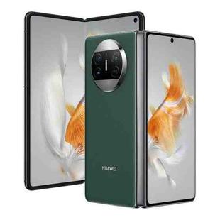 Huawei Mate X3 512GB ALT-AL00, 50MP Camera, China Version, Triple Cameras, Face ID & Side Fingerprint Identification, 4800mAh Battery, 7.85 inch + 6.4 inch Screen, HarmonyOS 3.1 Snapdragon 8+ 4G Octa Core up to 3.2GHz, Network: 4G, OTG, NFC, Not Support Google Play (Dark Green)