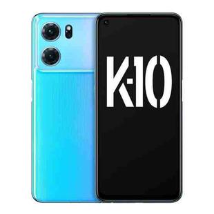 OPPO K10 5G, 8GB+128GB, 64MP Camera, Chinese Version, Triple Rear Cameras, Side Fingerprint Identification, 6.59 inch ColorOS 12.1 Dimensity 8000-MAX Octa Core up to 2.75Ghz, Network: 5G, Support Google Play(Blue)