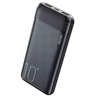 WEKOME WP-01 Tidal Energy Series 12W 10000mAh Power Bank (Black)