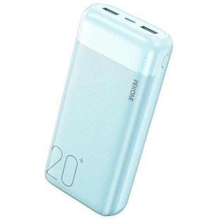 WEKOME WP-02 Tidal Energy Series 12W 20000mAh Power Bank (Blue)