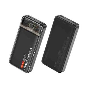 WK WP-351 20000mAh Pioneer 2 Generation 22.5W Transparent Fast Charge Power Bank(Black)