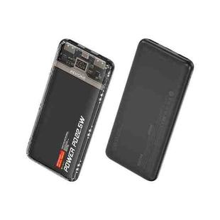 WK WP-353 10000mAh Pioneer 2 Generation 22.5W Transparent Fast Charge Power Bank(Black)