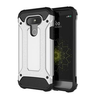 Tough Armor TPU + PC Combination Case For LG G5 (Silver)