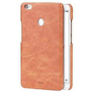MOFI for  Xiaomi Mi Max Crazy Horse Texture Leather Surface PC Protective Case Back Cover(Brown)