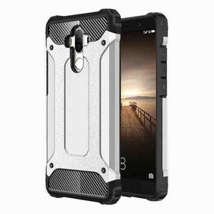 For Huawei  Mate 9 Rugged Armor TPU + PC Combination Case(Silver)
