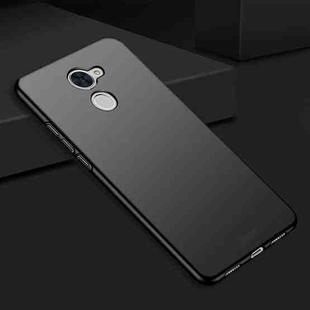 MOFI For Huawei Enjoy 7 Plus PC Ultra-thin Edge Fully Wrapped Up Protective Case Back Cover (Black)